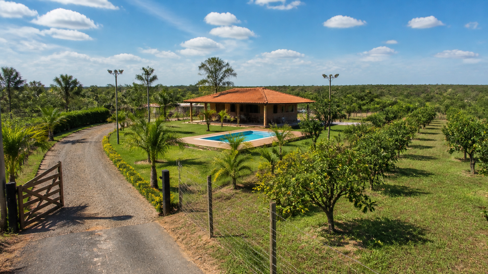 Imagem ilustrativa de imóvel rural - Chácara com 8 hectares para arrendamento em Várzea Grande